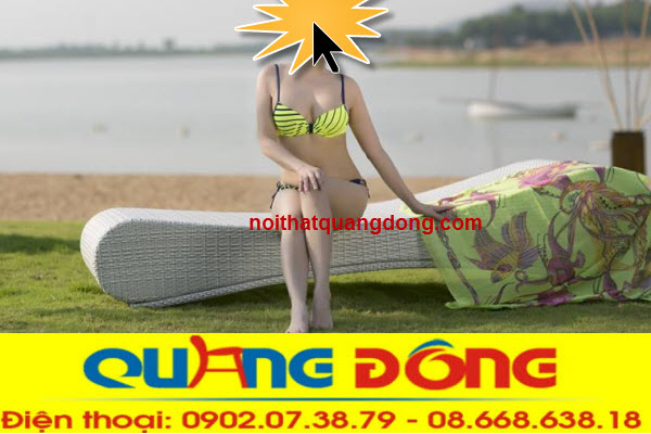 Ghế hồ bơi QD-564 kiểu dáng đơn giản, dễ sử dụng