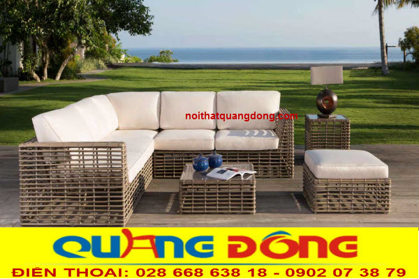 Sofa giả mây QD-649|sofa ngoai troi