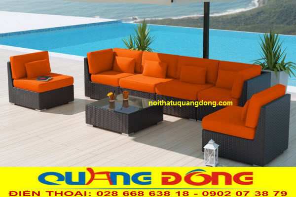 Sofa giả mây QD - 656