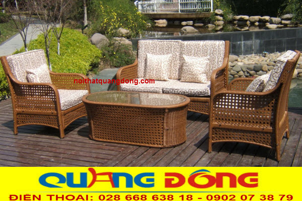 Sofa giả mây QD-657|sofa ngoai troi