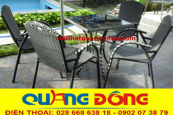 Chọn bàn ghế như thế nào cho những quán cafe sân vườn.