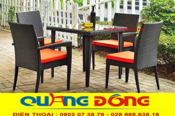 Chọn bàn ghế như thế nào cho những quán cafe sân vườn.