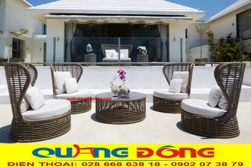 Giá trị sử dụng của bàn ghế nhựa giả mây.