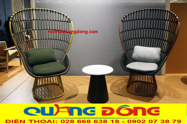 Bàn ghế giả mây_Nội Thất Quang Đông_Thương hiệu và chất lượng.