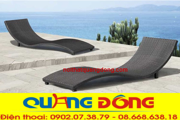 Bộ sưu tập ghế nằm hồ bơi mây nhựa đẹp không tỳ vết.