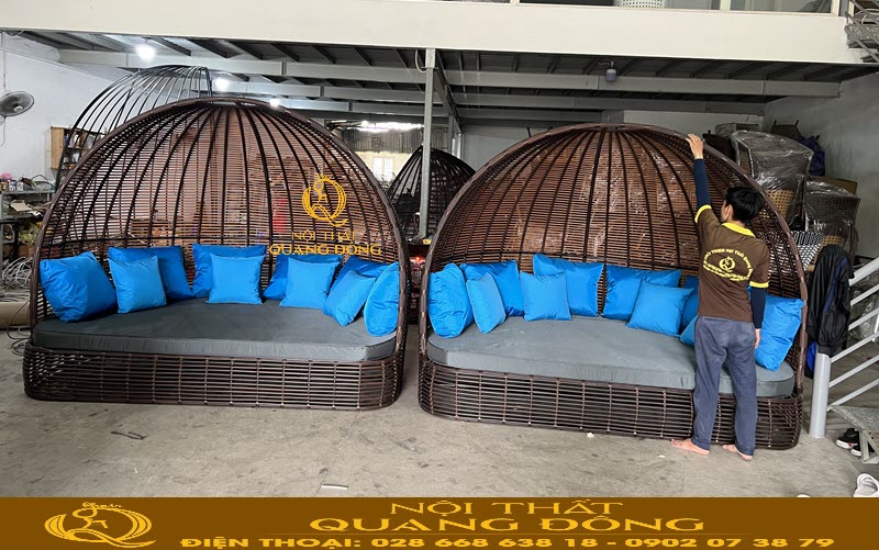 Giường tắm nắng QD-549 mẫu giường có thiết kế đẹp và tiện nghi cho người sử dụng