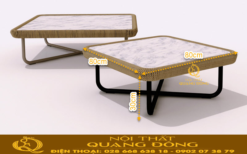 Sofa mây nhựa QD-696| sofa dành cho không gian rộng lớn