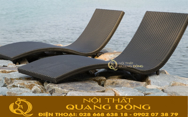 Ghế tắm nắng, ghế nằm thư giãn hồ bơi QD-1263