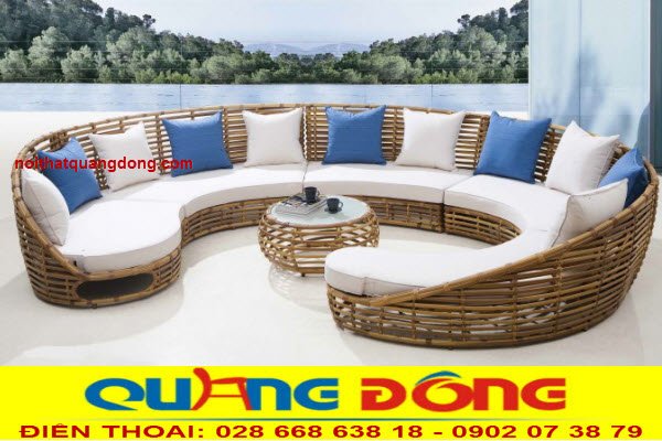 Sofa giả mây QD - 662