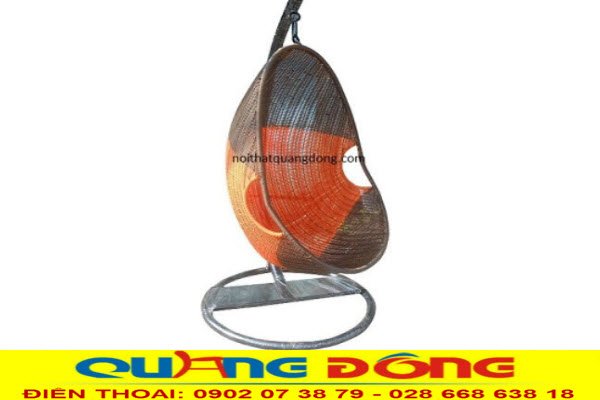 Xích đu mây nhựa QD - 059