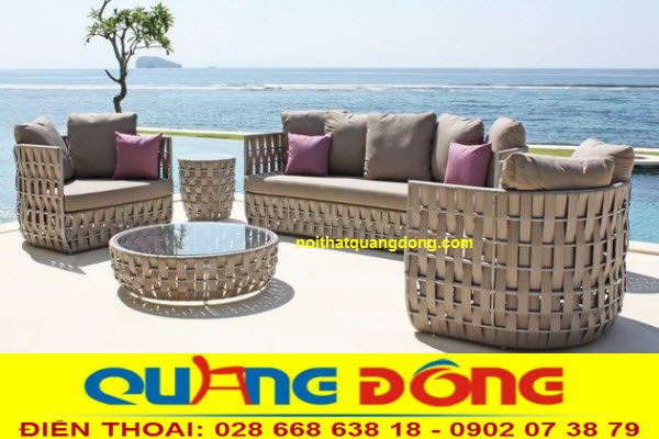 Sofa giả mây QD - 680