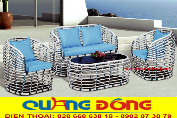 Những lý do khiến bàn ghế giả mây có giá cao