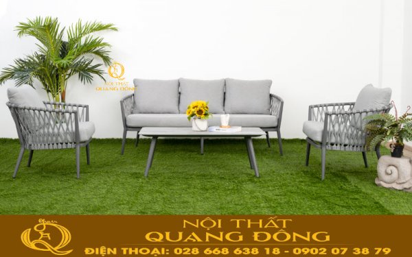 Sofa tại Hồ Chí Minh|Sofa giả mây QD-618