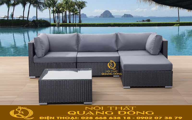 Sofa giả mây QD - 634