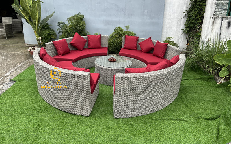 Sofa giả mây QD-698