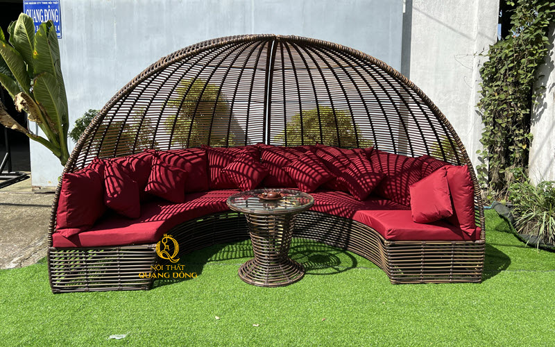 Sofa giả mây QD - 655