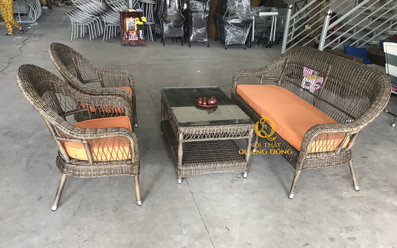 Sofa giả mây QD - 601