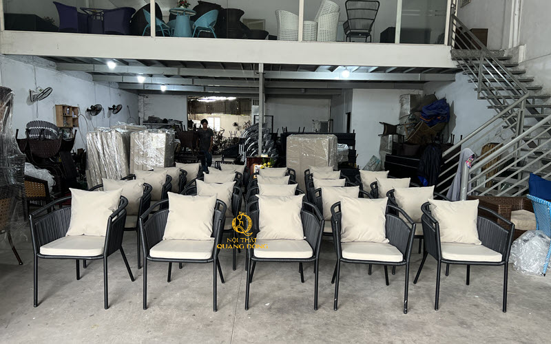 Địa chỉ sản xuất bàn ghế mây nhựa uy tín