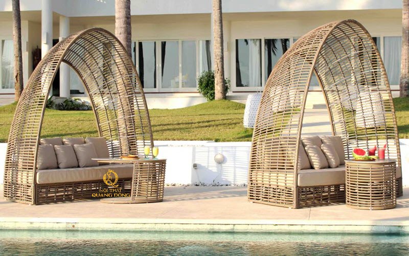 Sofa giả mây QD-708