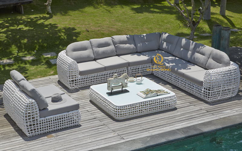 Sofa giả mây QD - 661