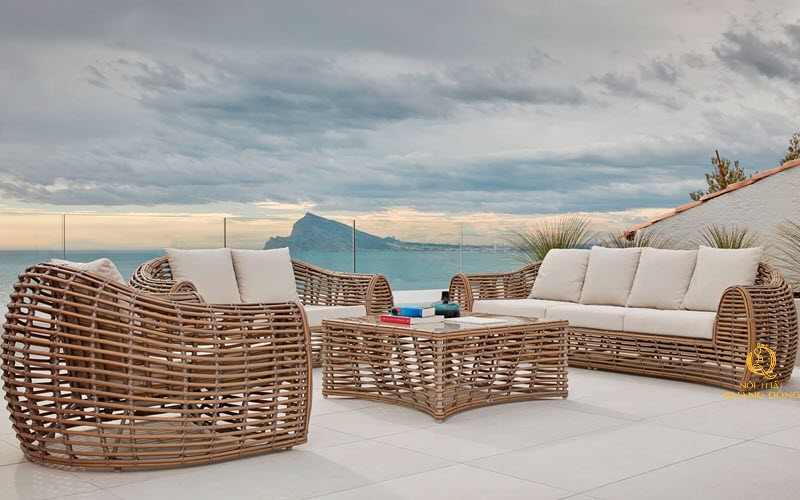 Sofa giả mây QD - 616