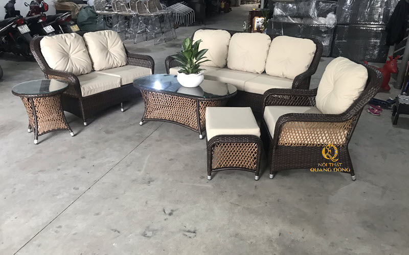 Sofa giả mây QD - 640