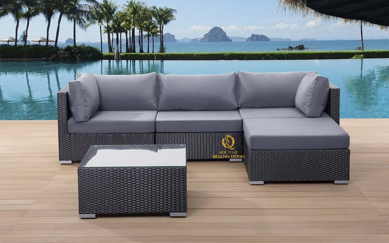 Sofa giả mây QD - 634