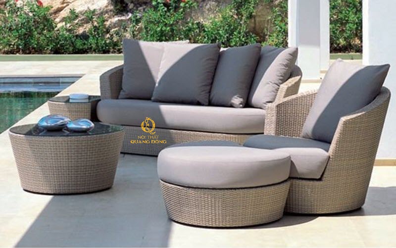 Sofa giả mây QD - 615