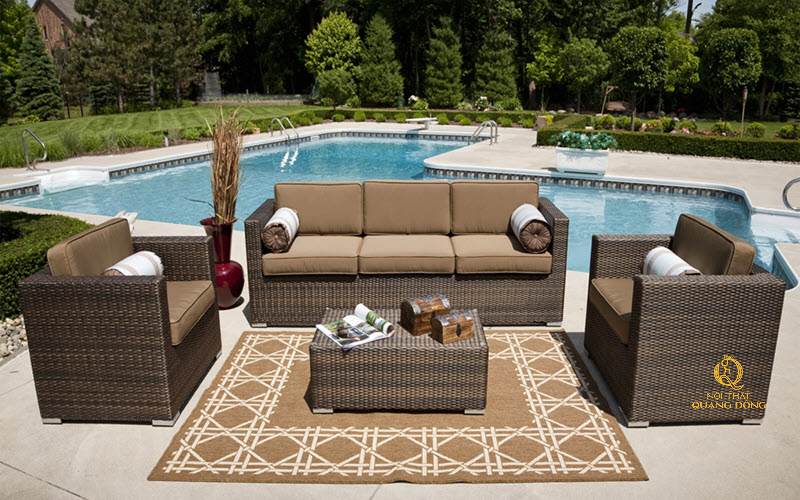 Sofa giả mây QD - 646