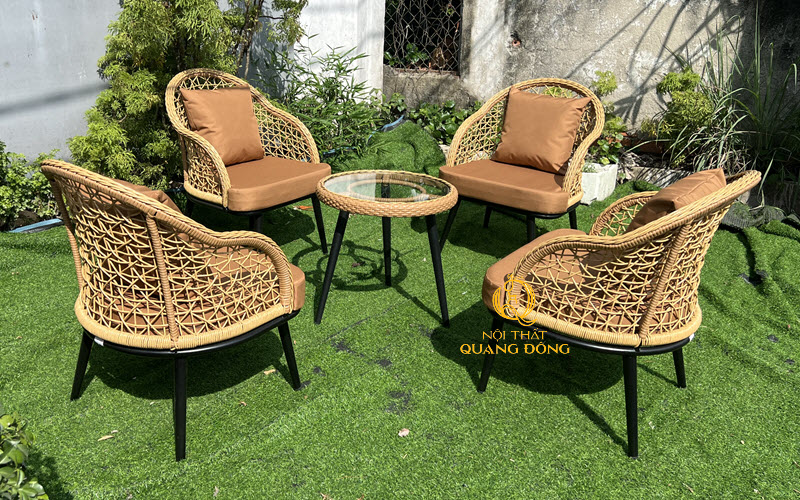 Combo 4 ghế 1 bàn phù hợp cho mọi không gian sử dụng