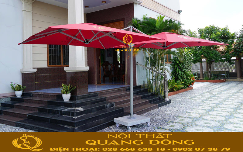 Dù lệch tâm đôi 2.5m có tính ứng dụng cao, phù hợp cho nhiều không gian