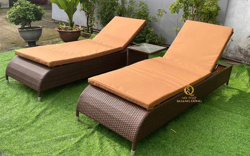 Ghế hồ bơi QD-1277 sở hữu kiểu dáng đẹp, tiện nghi