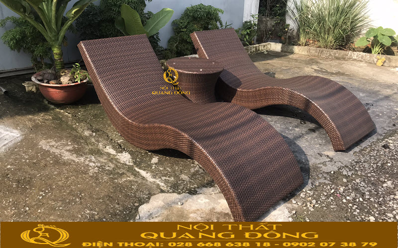 Gia công đan lại ghế hồ bơi mây nhựa uy tín tại TP.HCM