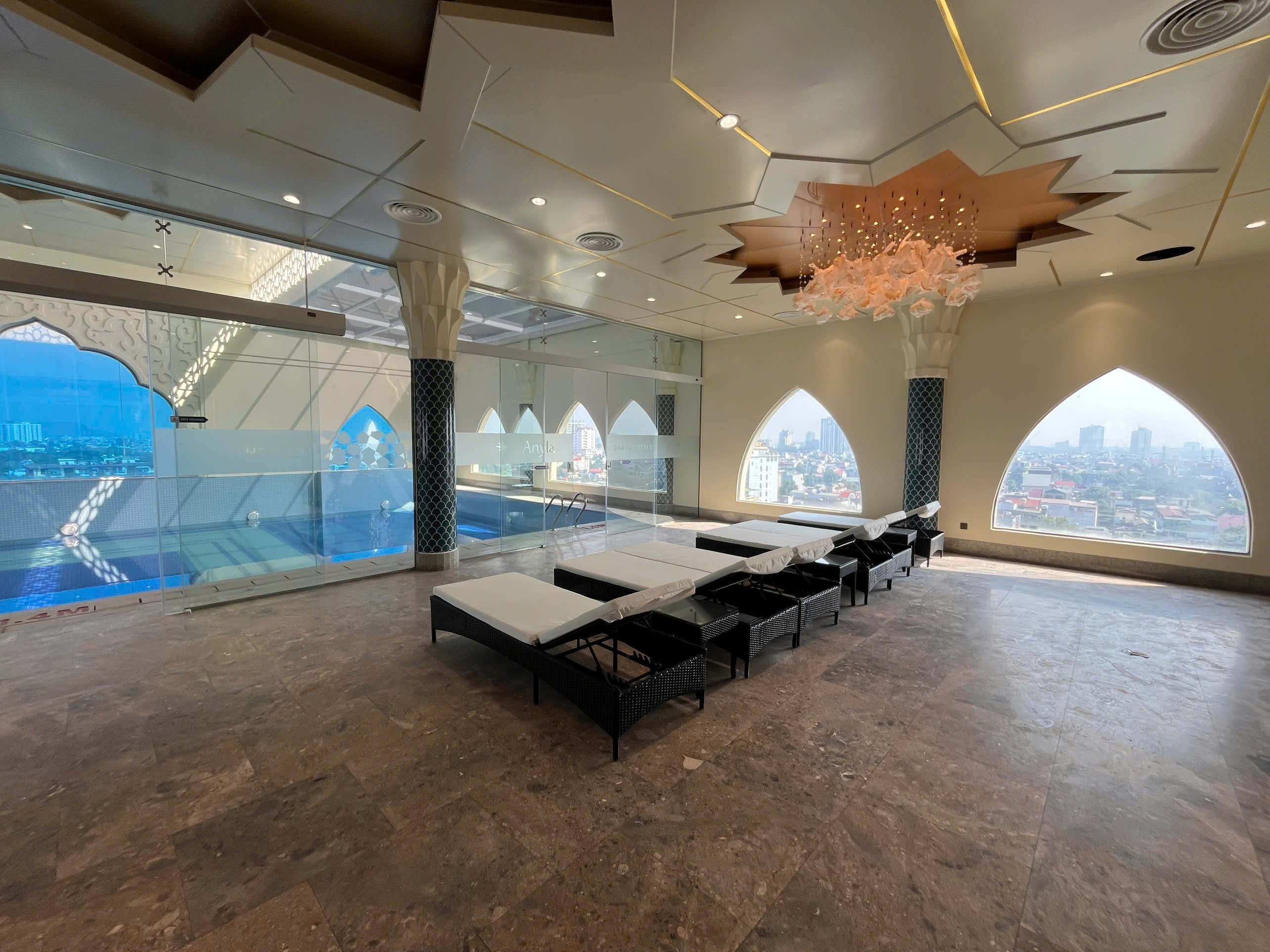 Cung cấp ghế hồ bơi QD-248 cho khách sạn Anyla Thanh Hoá