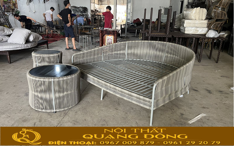 Giường tắm nắng QD-548 có tính ứng dụng cao, phù hợp mọi không gian