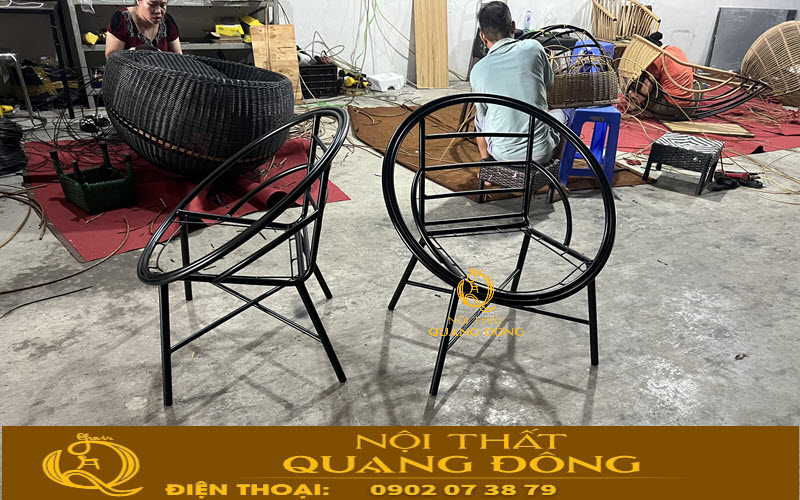 Khung ghế có khả năng chịu lực cao dù sử dụng liên tục