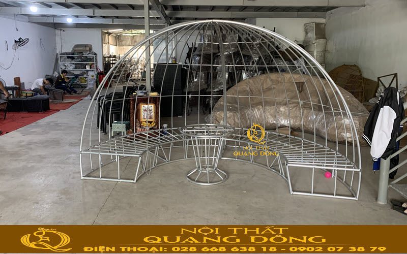 Sofa có mái che, đẹp, bền, sang trọng