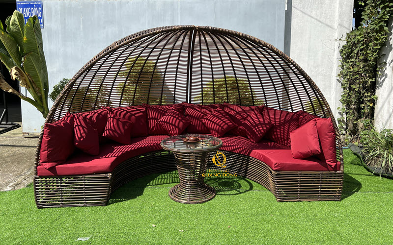 Sofa có mái che, đẹp, bền, sang trọng