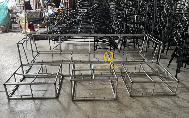 Khung ghế sofa giả mây QD-688