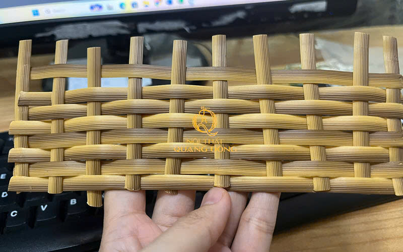 chất liệu bàn ghế giả mây